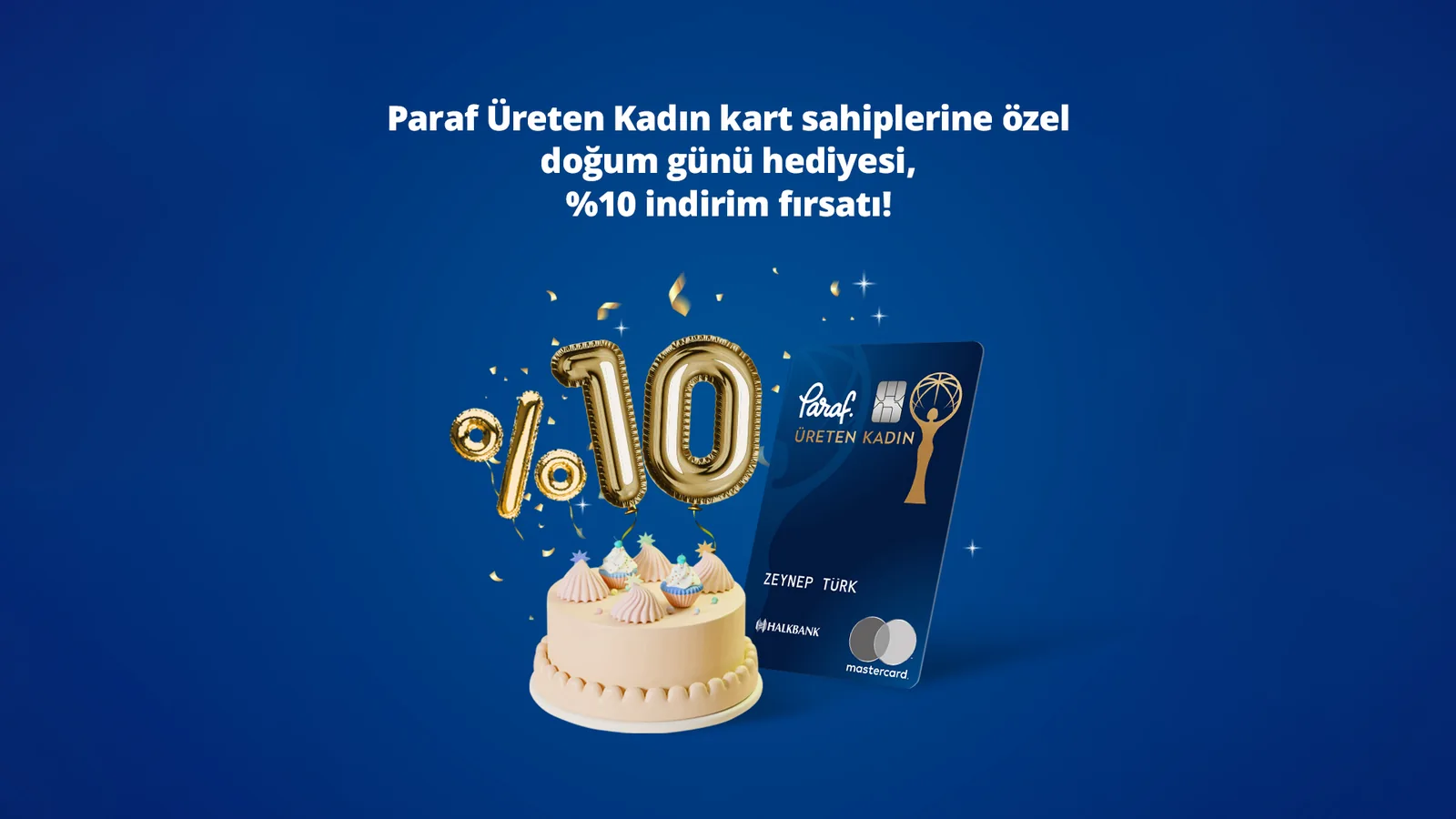 Doğum gününe özel yüzde 10 indirim sunan kampanya örneği