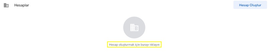 Google Tag Manager Hesap Oluştur