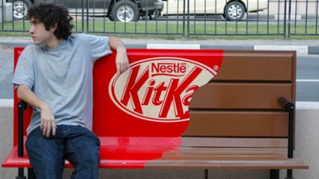 Nestle Kitkat Gerilla Pazarlama Örneği