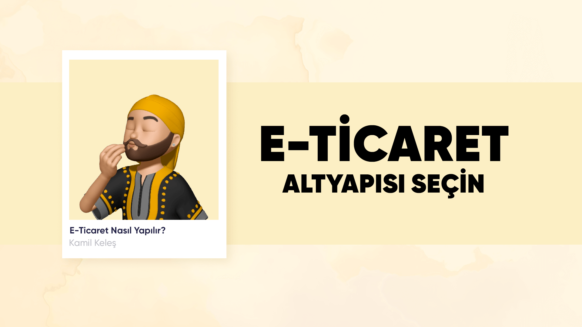 E-Ticaret Altyapısı Seçin