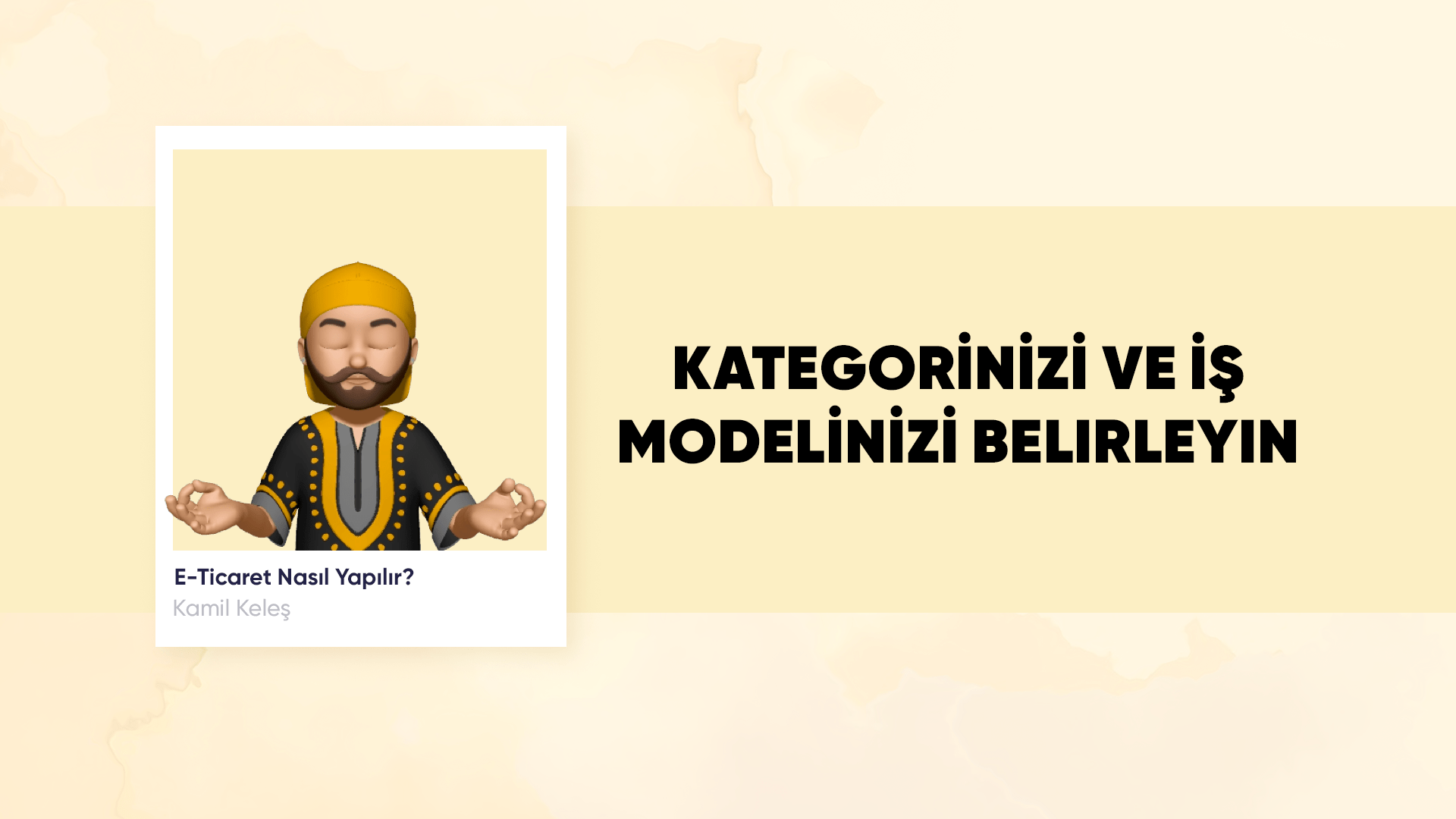 E-Ticaret Kategorinizi ve İş Modelinizi Belirleyin