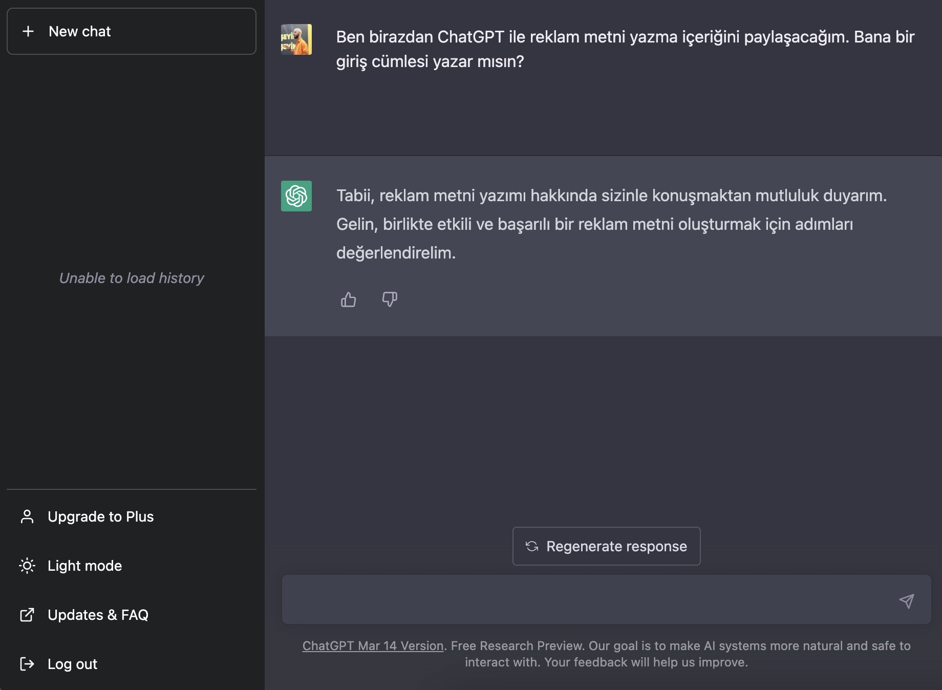 Chatgpt Yanlış Talimat